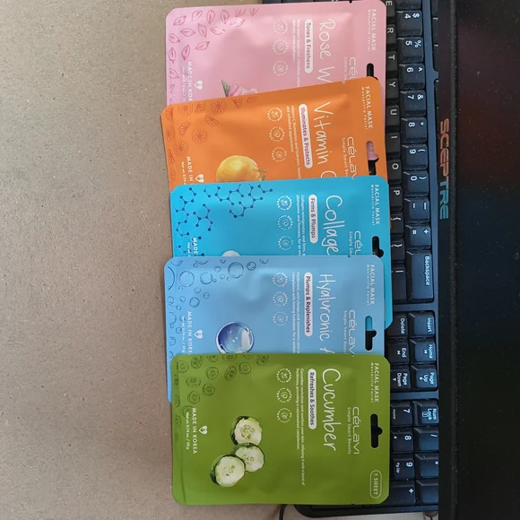 Korean Facial Mask Set - Several Types, Beauty Bundle - Picture 8 of 9